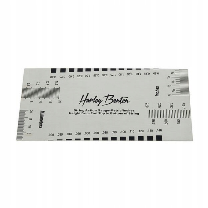 Miarka linijka do gitar pomiaru strun menzura Harley Benton Kod producenta 491199