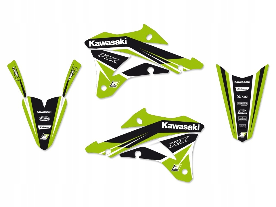 Blackbird Sada Nálepiek (oklein) Kawasaki Kx 85 '22-'23 Dream 4 Farba Zi