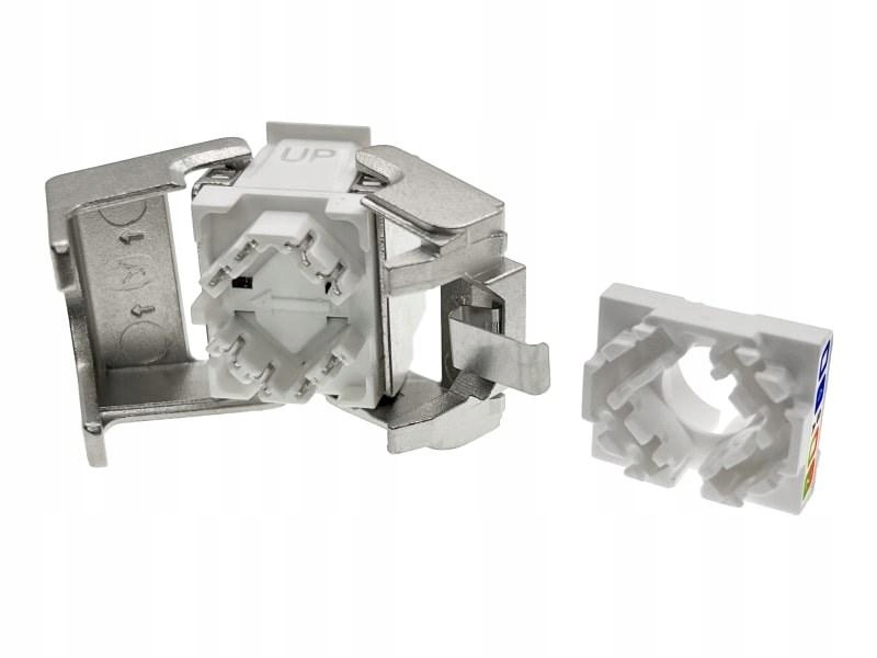 Alantec Moduł keystone RJ45 beznarzędziowy Stp kat.6A PoE+