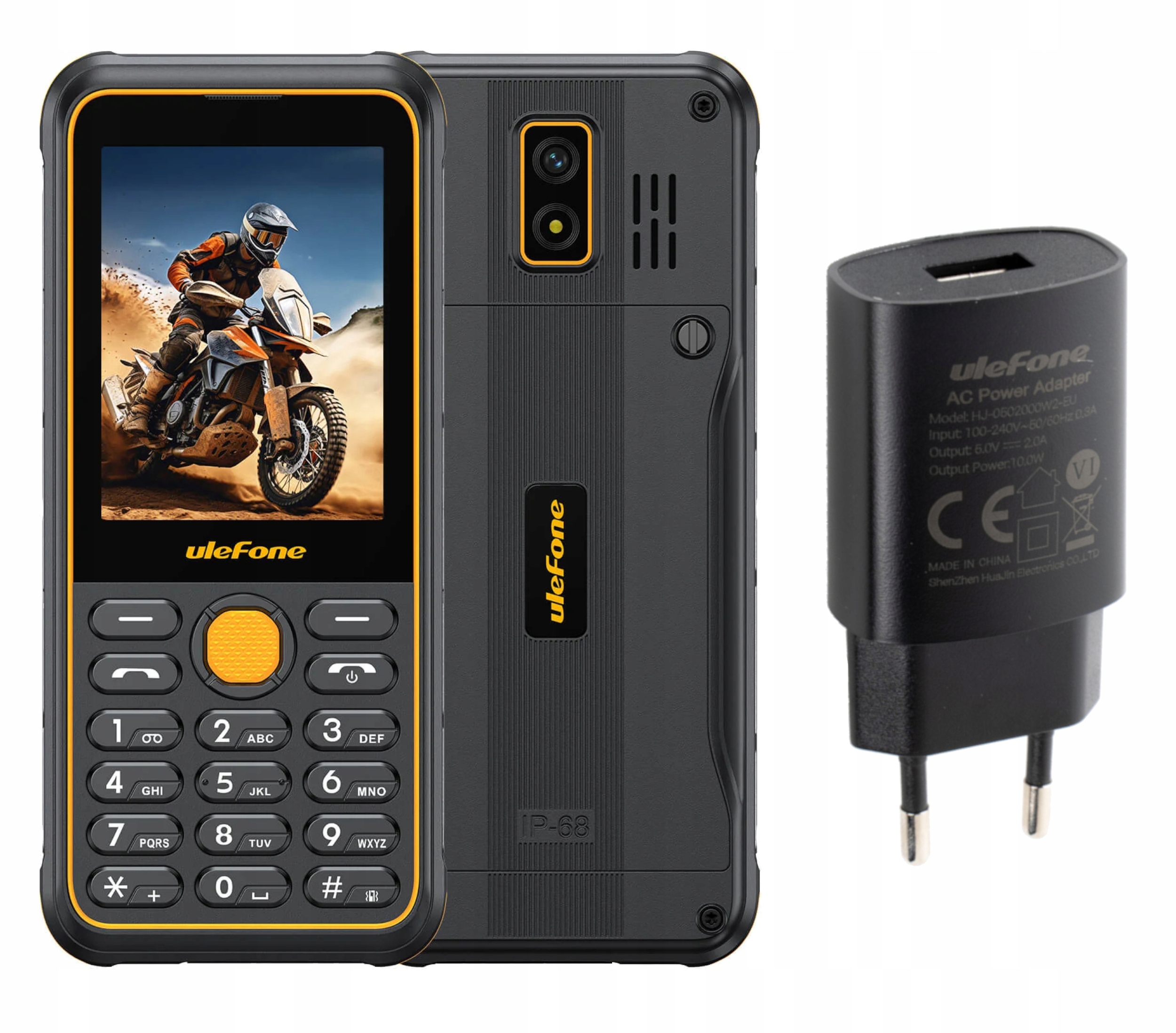 Telefon Pancerny Ulefone Armor Mini 4 Lte 64/128MB IP68/IP69K Ładowarka