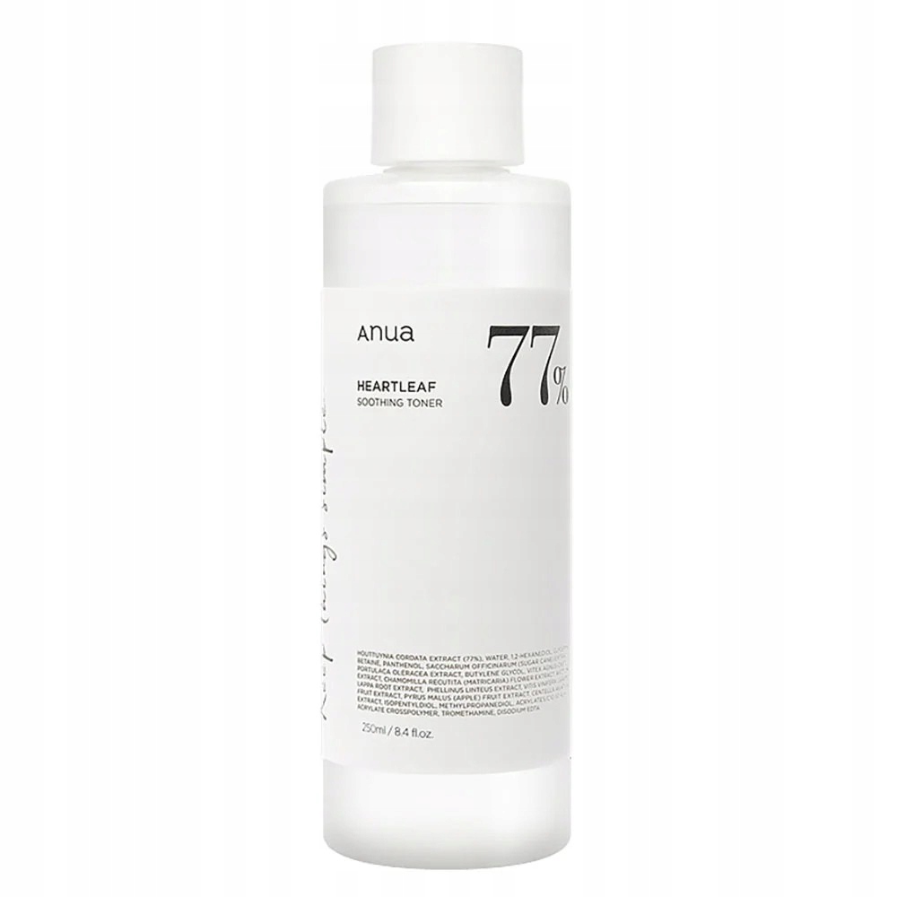 Anua Zklidňující tonikum Heartleaf 77% Soothing Toner zmírňuje zarudnutí 0,5 l