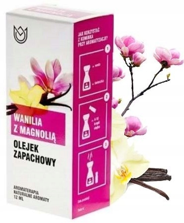 

Wanilia i Magnolia Olejek Zapachowy 12ml Naturalne