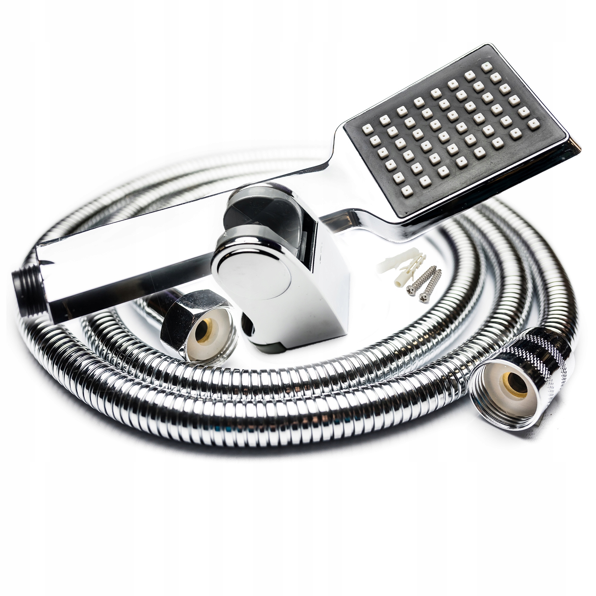 

Zestaw Prysznicowy Słuchawka Wąż Uchwyt Caro