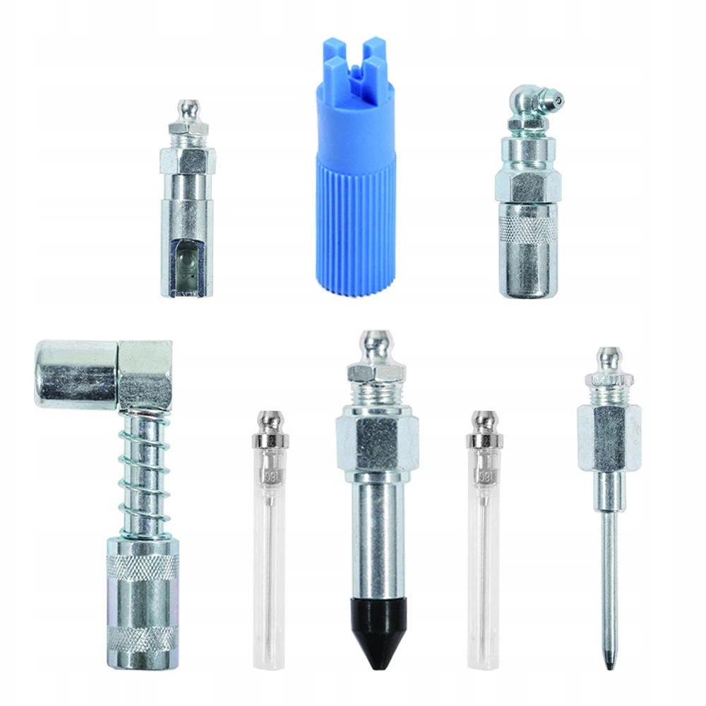 Sada 8 Adaptérů Pro Mazací Stroje Pro Těsné Spoje Pro Železniční Sektor