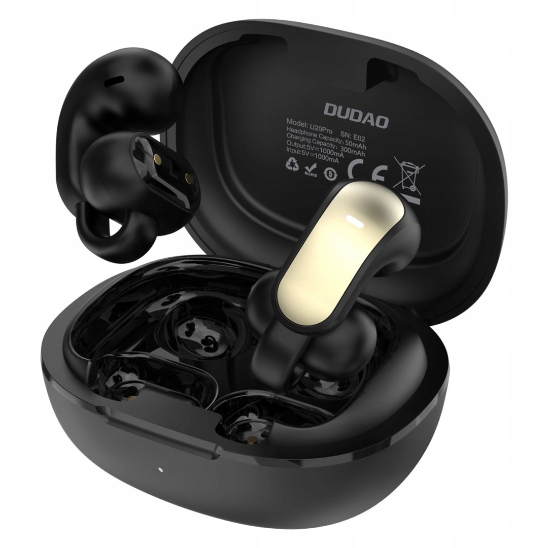 Słuchawki bezprzewodowe Dudao U20 Pro Tws Bluetooth czarne