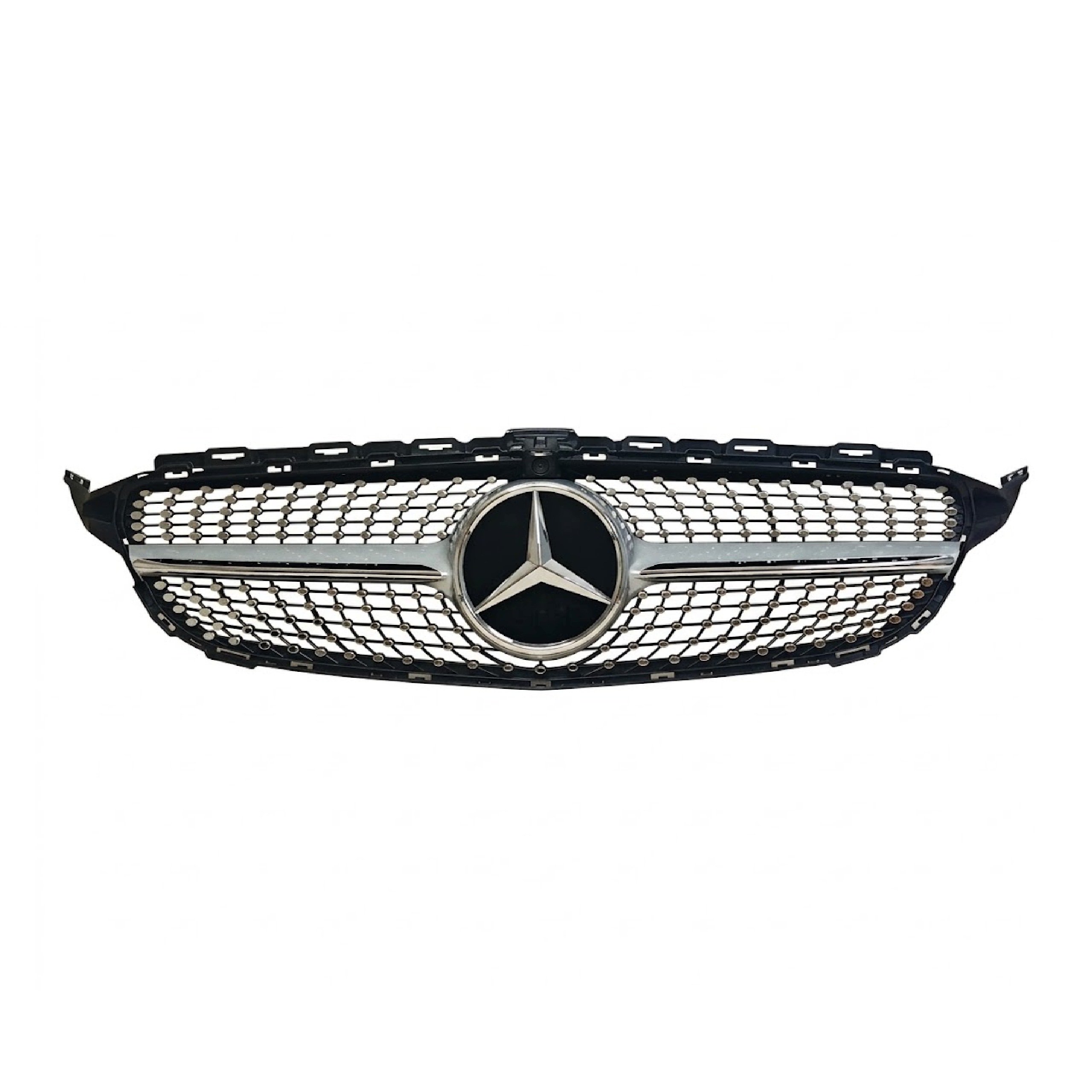 Atrapa Diamond saténová lišta Mercedes-Benz třídy C W205 S205 2018–2021