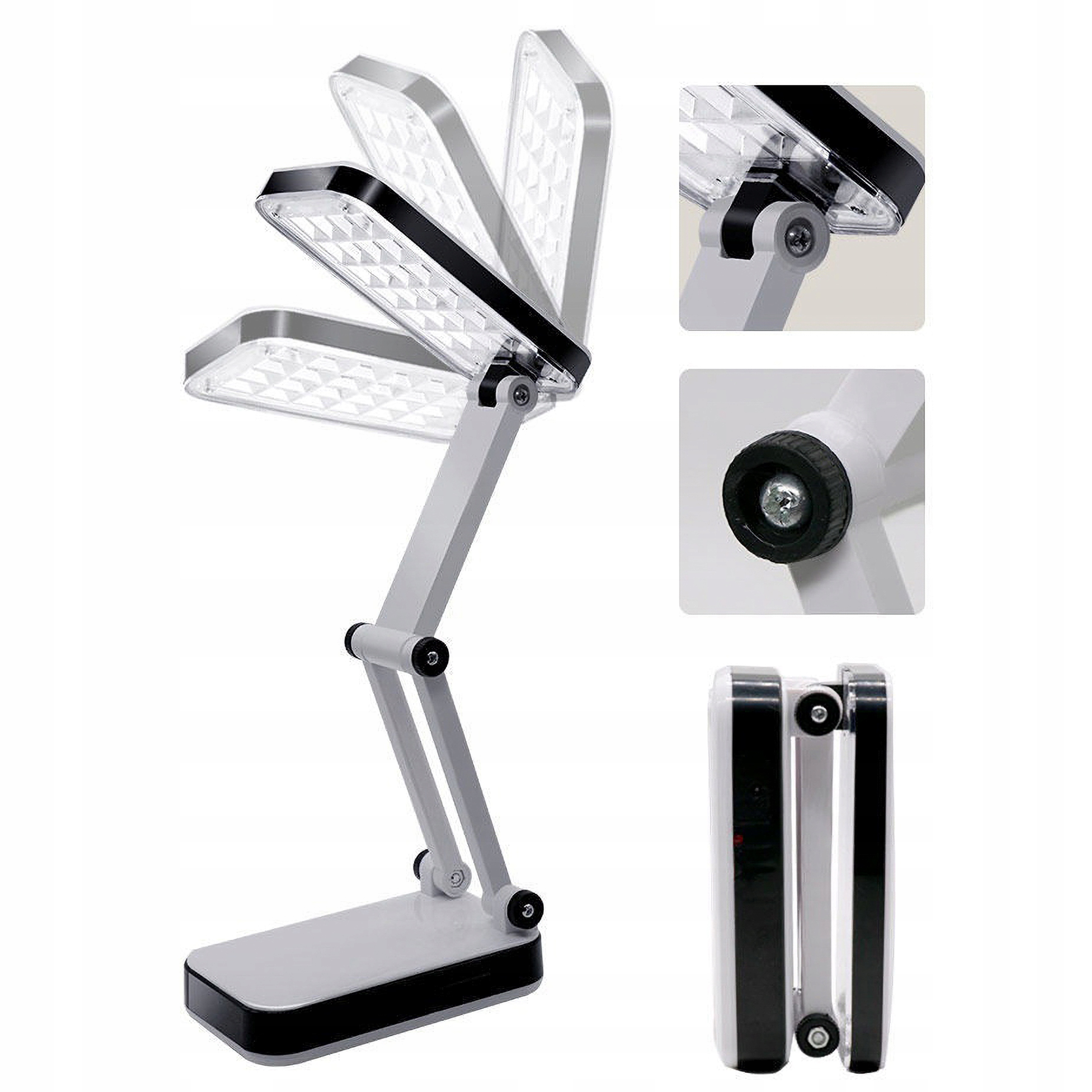 SKŁADANA LAMPKA BIURKOWA SZKOLNA AKUMULATOR LED Marka inna