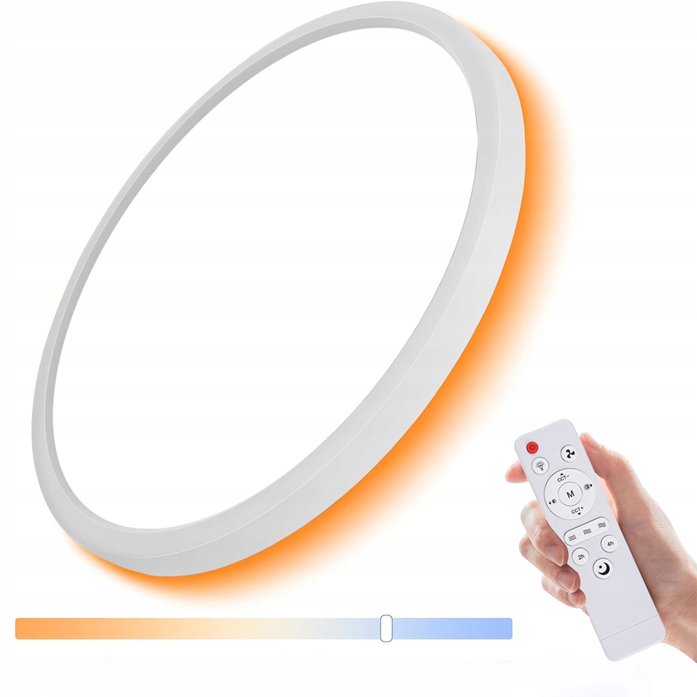 Lampa Stropní Svítidlo Led 24W Rgb Ultratenká Se Stmíváním, Vložitelné Podsvícení