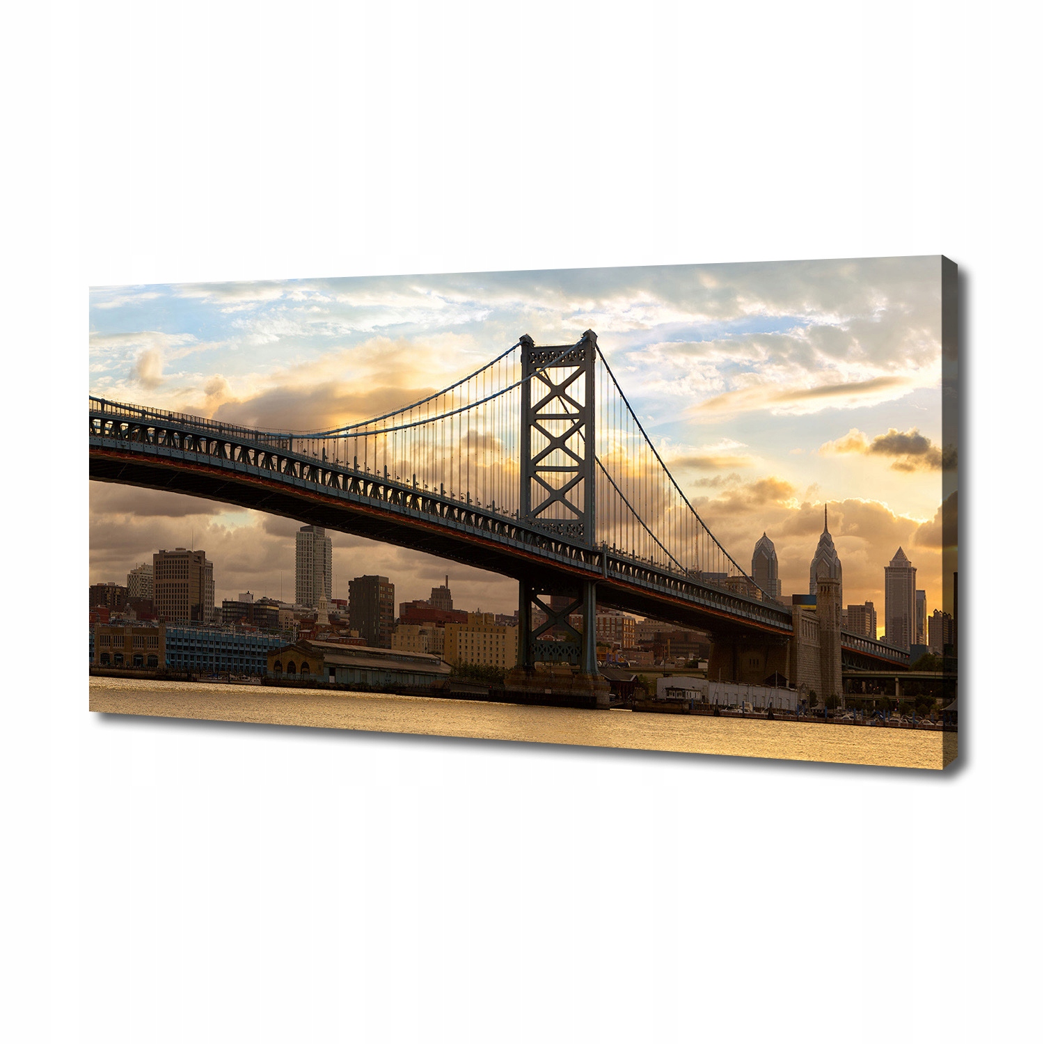 

Foto obraz na płótnie Most Philadelphia 140x70 cm
