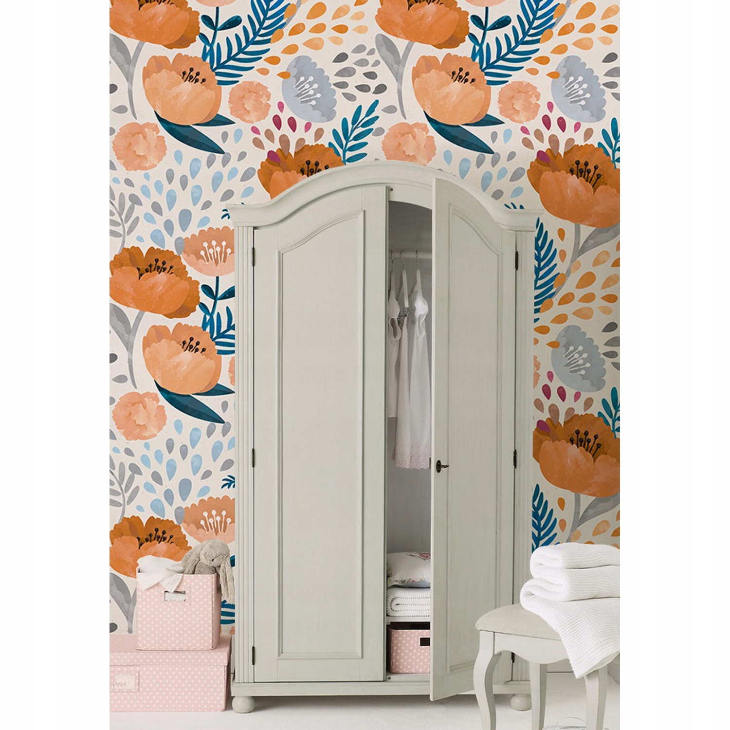 

Fototapeta do sypialni Pomarańczowy mak 104x70 cm