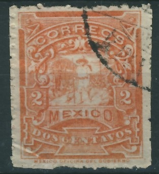 Mexico 2 cts. - Postać Farmer