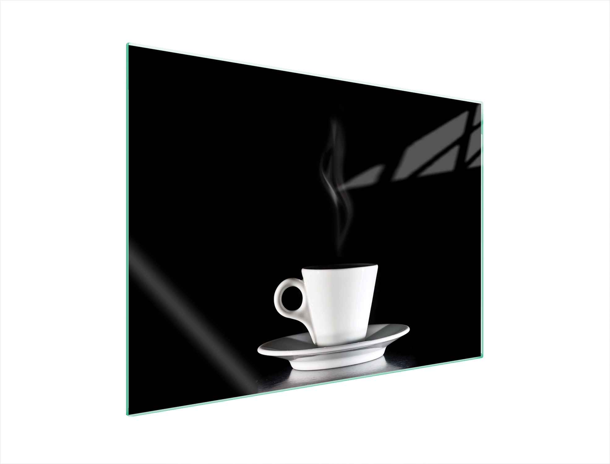 Skleněná Ochranná Deska Na Sporák 70x52 Káva Tvrzené Sklo