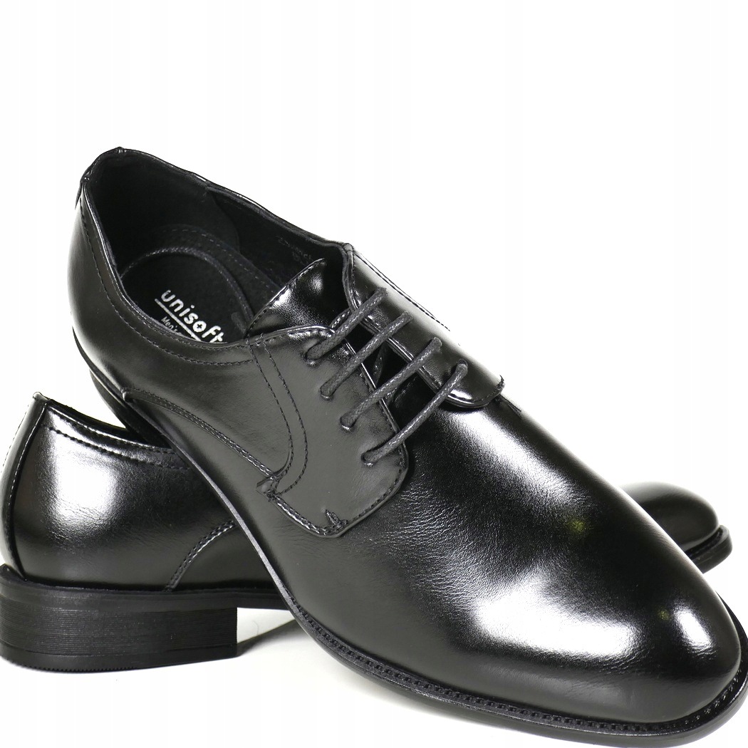 Černé Pánské Polobotky Společenské Boty Elegantní Lehké Pohodlné J6
