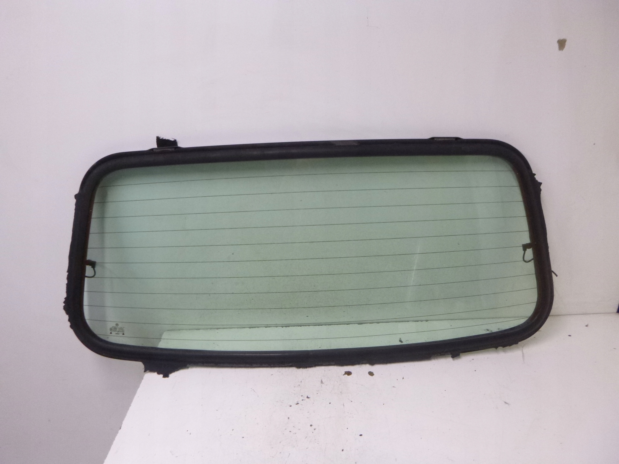window rear w roof + frame VW Golf III Cabrio