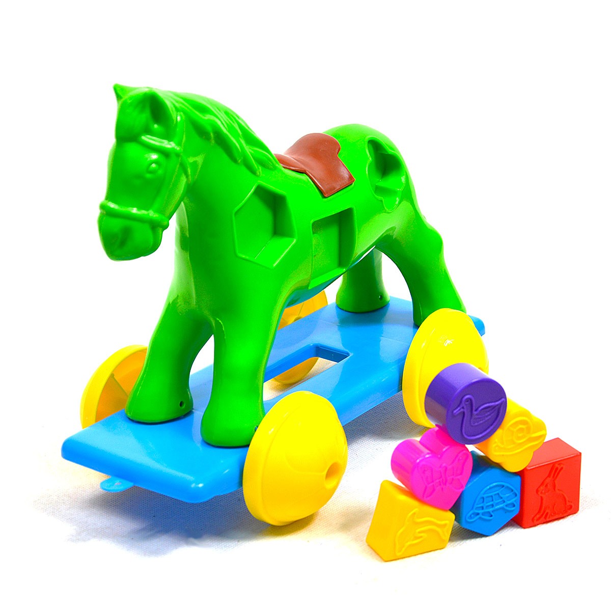 konik ZIBI na kółkach L 29 x W 14 x H 23 cm — 6