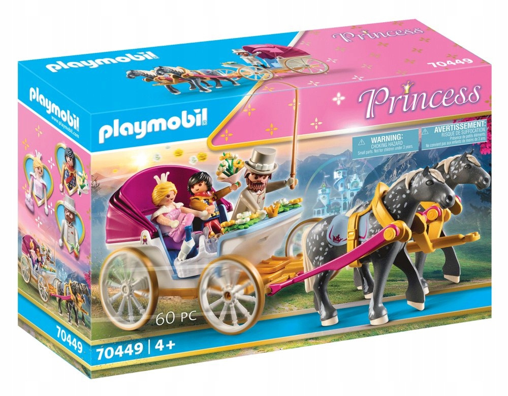 

Playmobil Princess Romantyczna bryczka Figurki