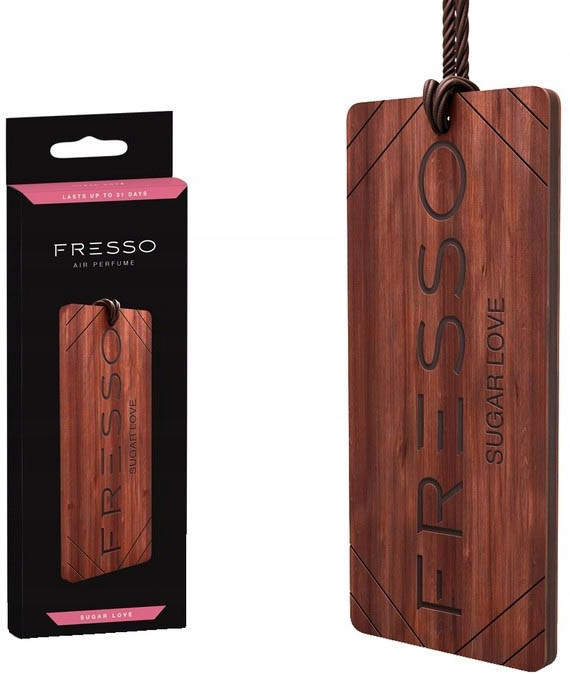 FRESSO ZAWIESZKA ZAPACH SAMOCHODOWY SUGAR LOVE