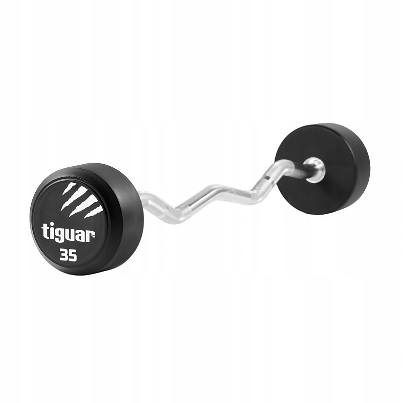 

Sztanga barbell łamany Pu 35 kg Tiguar