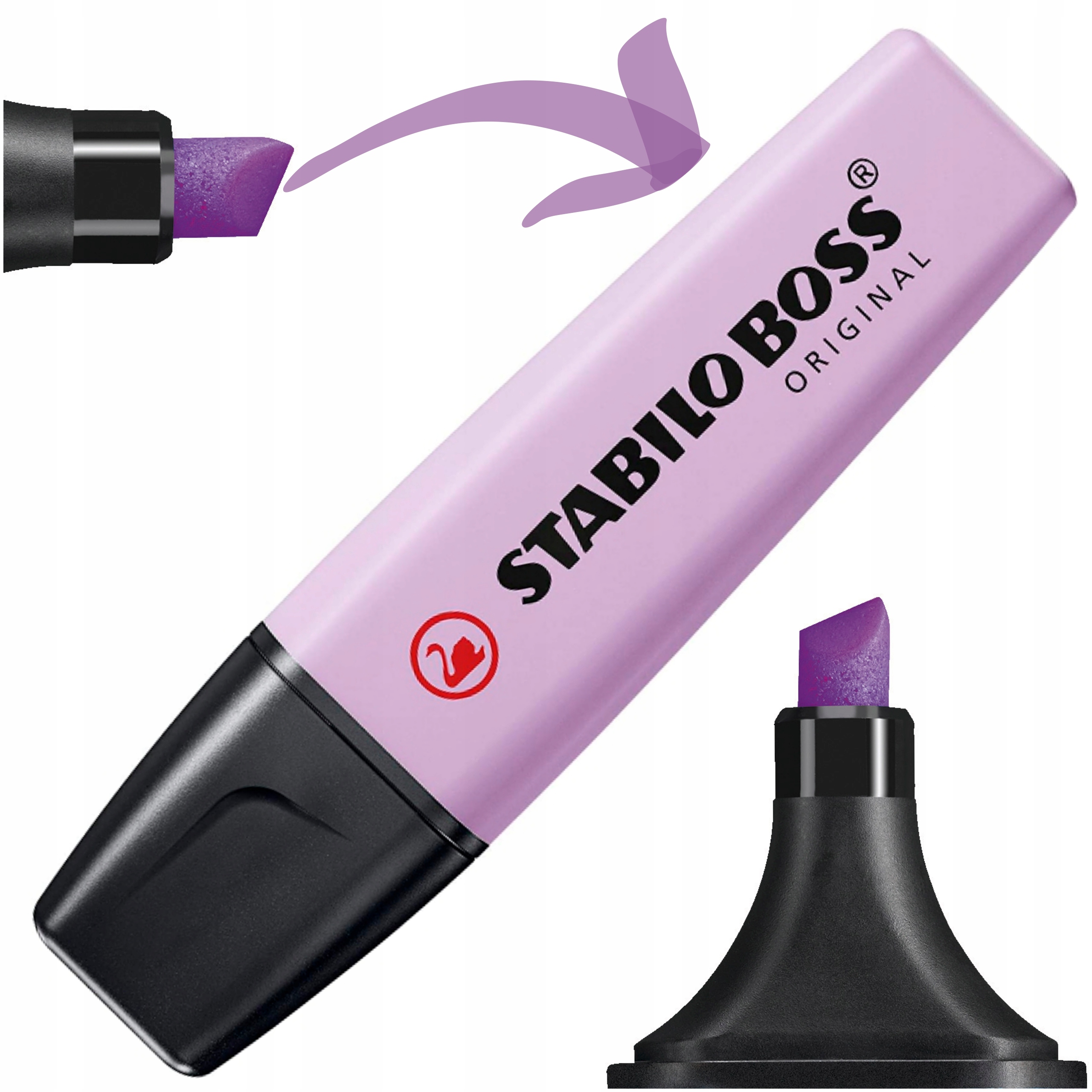 

Zakreślacz Stabilo Boss original pastel fioletowy