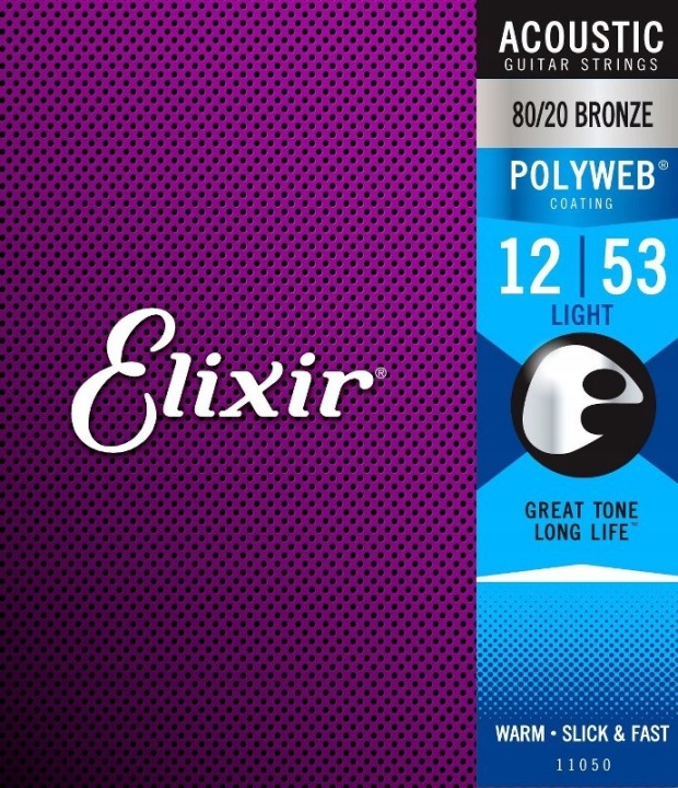 Elixir PolyWeb 11050 12-53 struny do gitary akustycznej