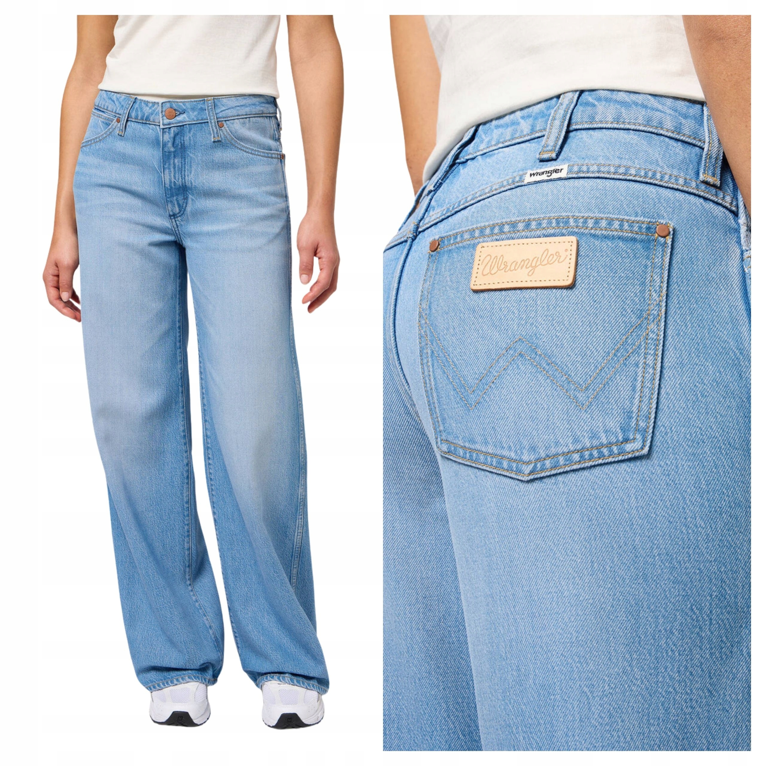 Dámské džíny Wrangler World Wide Betty Blue modré W29 L30
