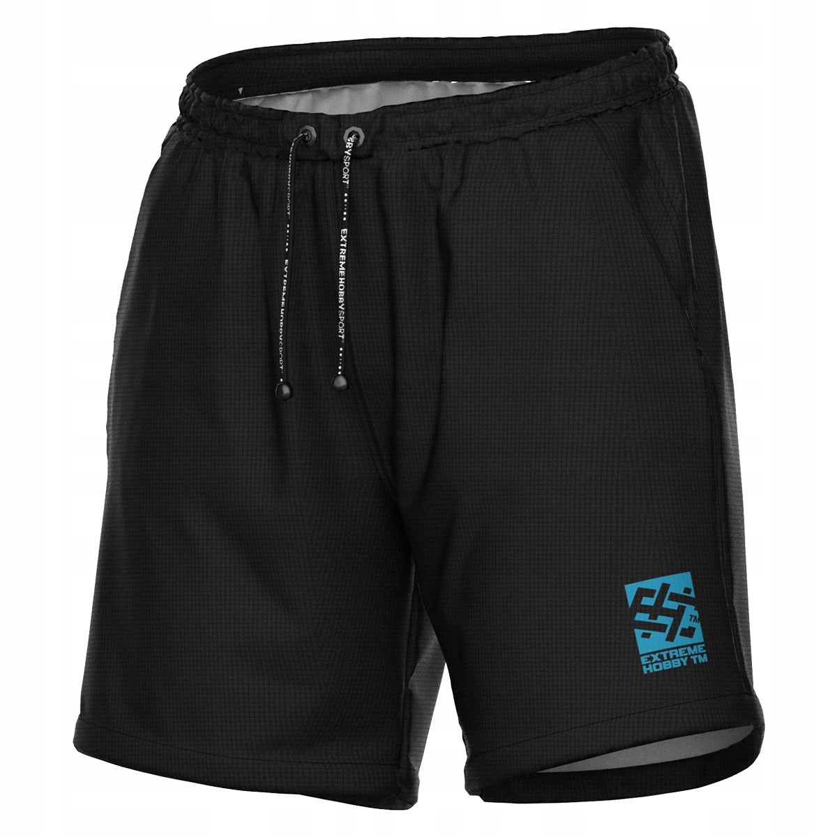 Pánské sportovní šortky Kraťasy Extreme Hobby Wave 3XL Černé