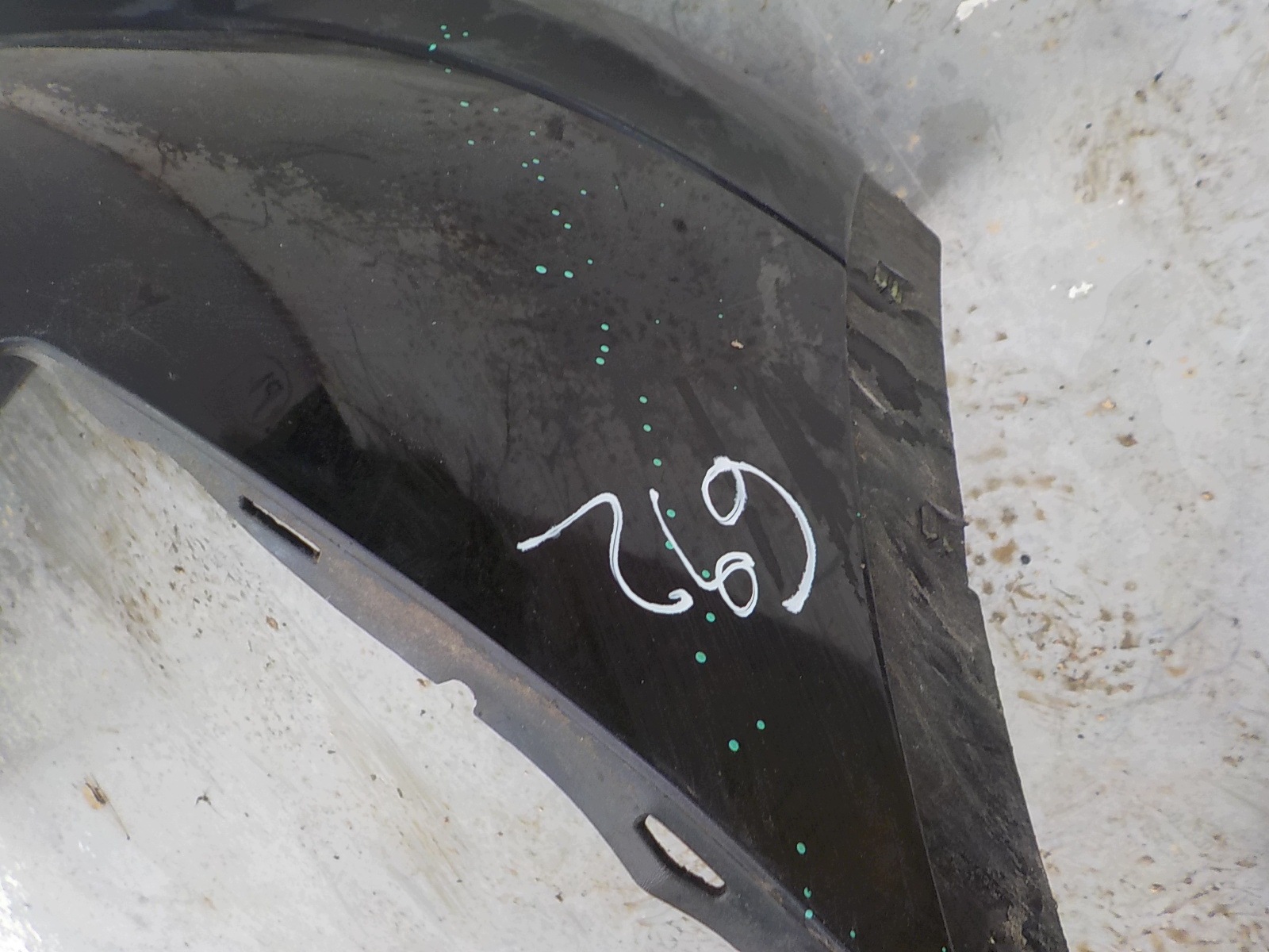 692 NISSAN QASHQAI J10 washers XSENON bumper front front