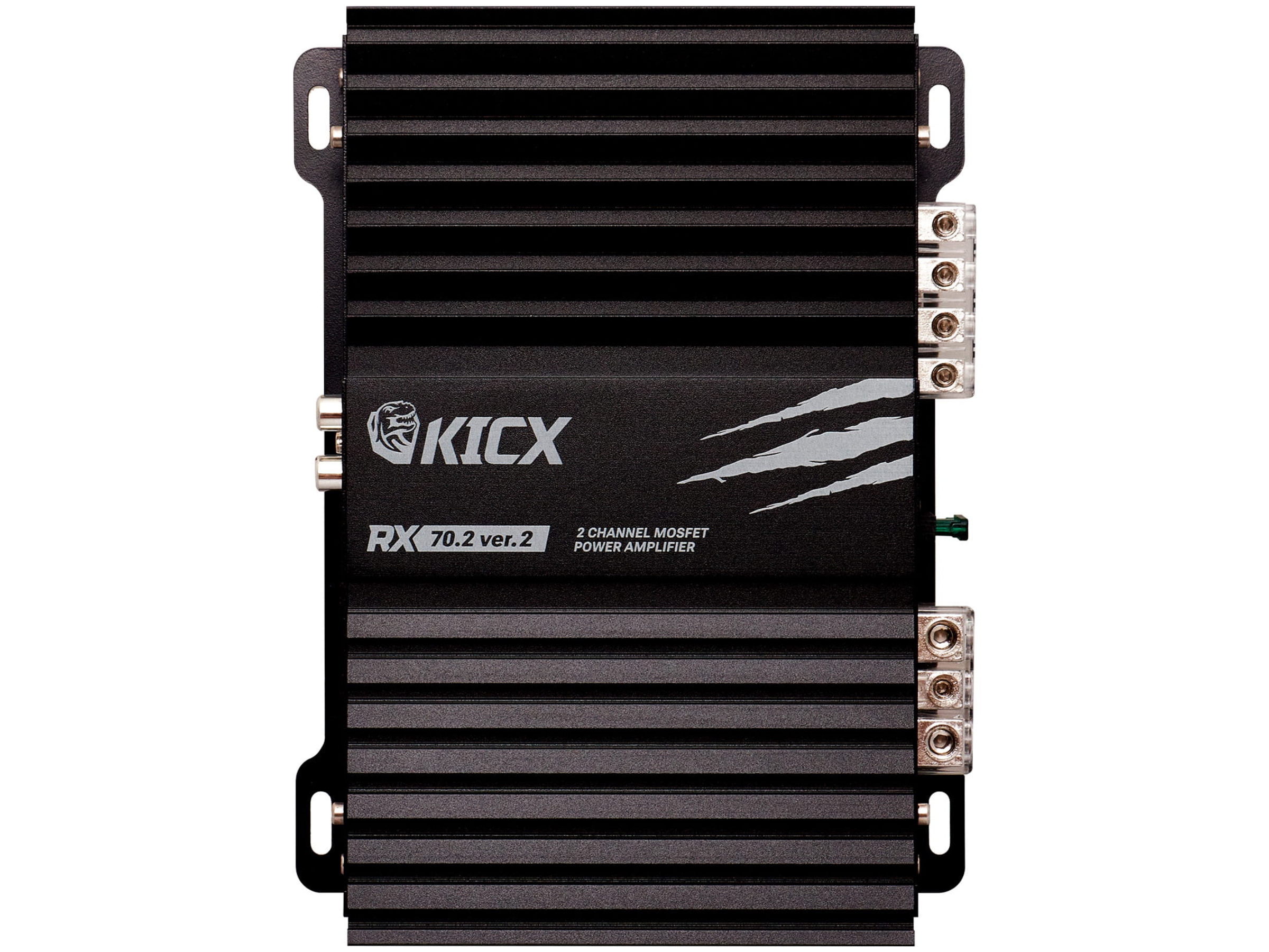 Kicx Rx 70.2 ver.2 Malý 2-kanálový Zosilňovač 2x70/90W 190RMS Hi-Input