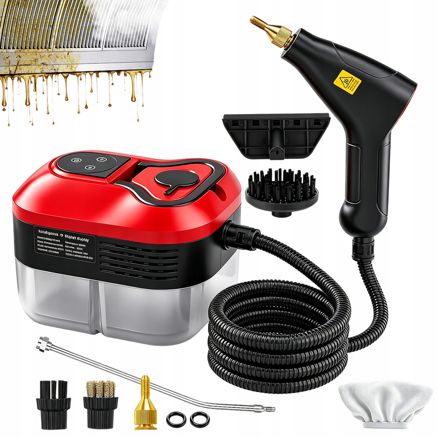 Parný Čistič Mop Parný Čistič Sada 2500 W Na Čalúnenie Okien A Podláh Domu