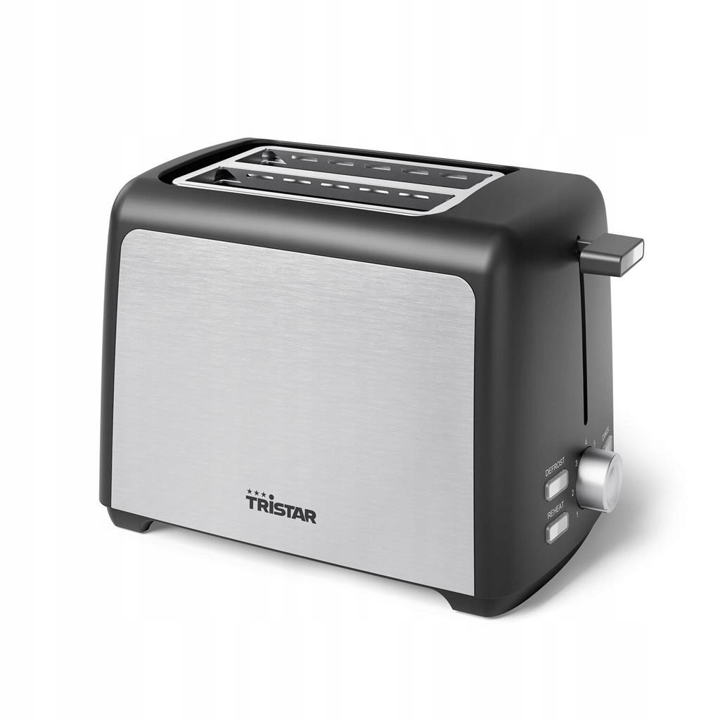 Toaster Tristar BR-1058, 800 W, 2 sloty, srebrny, automatyczne wyłączanie