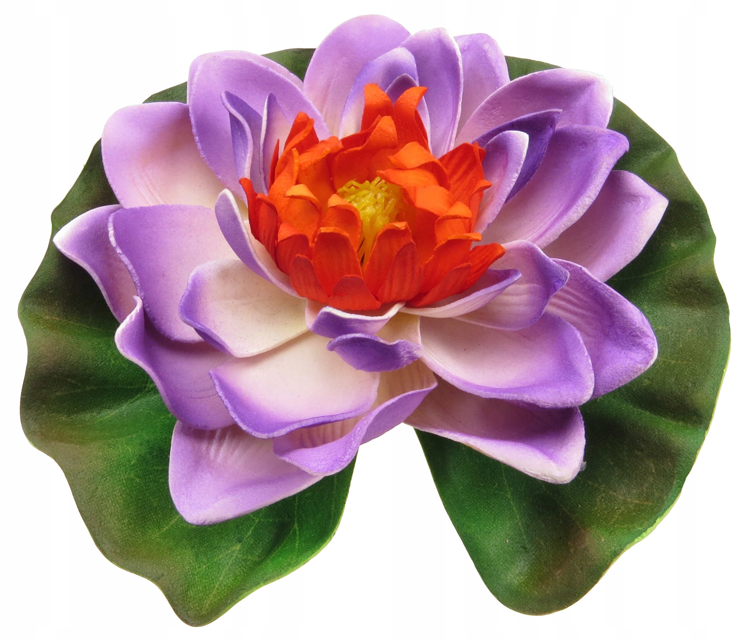 HAPPET FIOLETOWA LILIA WODNA DO OCZKA WODNEGO - SZTUCZNA - 14cm