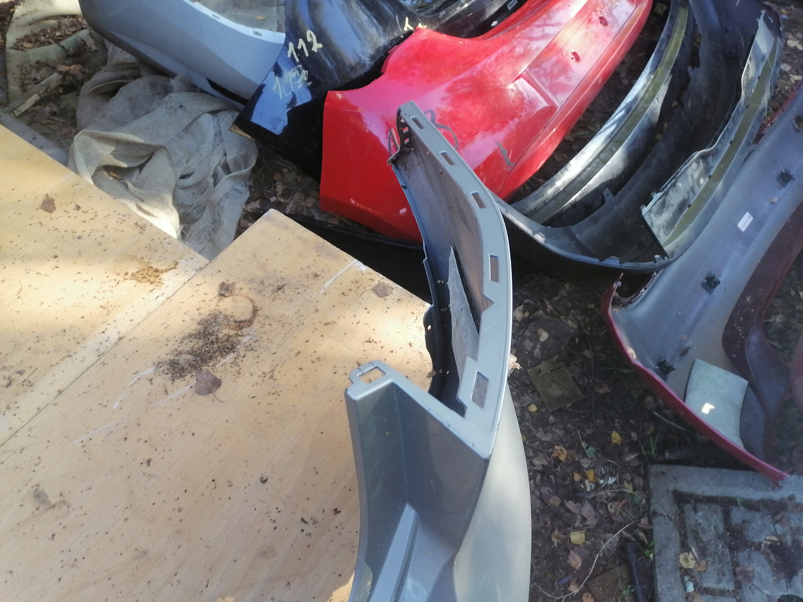 bumper rear part Volkswagen GOLF VII PDC 5G6807421