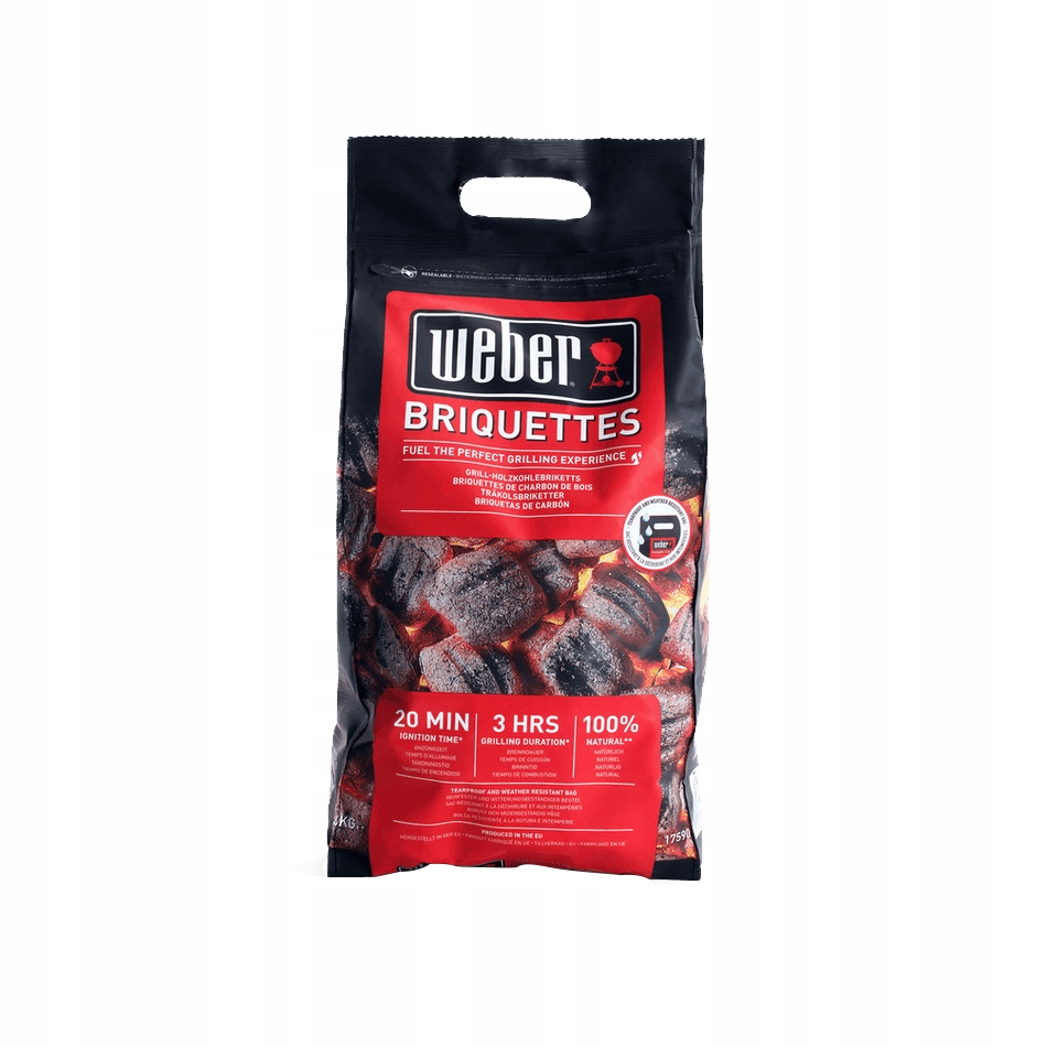 

Brykiet Weber 4 kg 17590