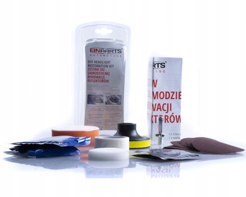 ZESTAW DO RENOWACJI REGENERACJI LAMP REFLEKTORÓW