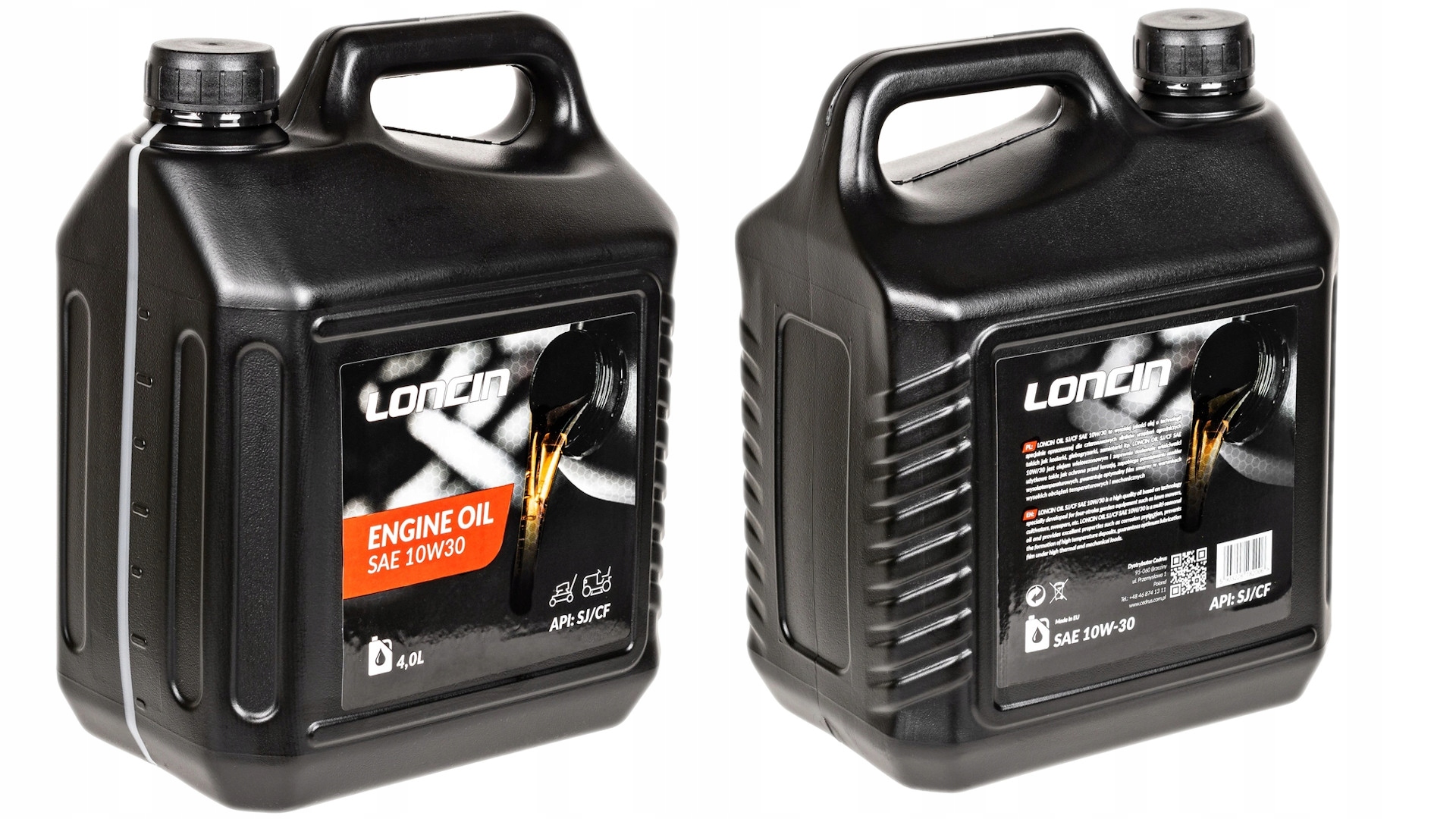 50004 Loncin Olej mineralny do silników Loncin 10w30 Sj/cf opakowanie 4 l