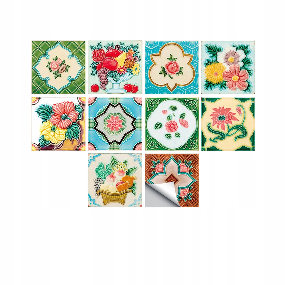 

Naklejki Na Ścianę Pcv Płytki Kafelki 15 x 15cm