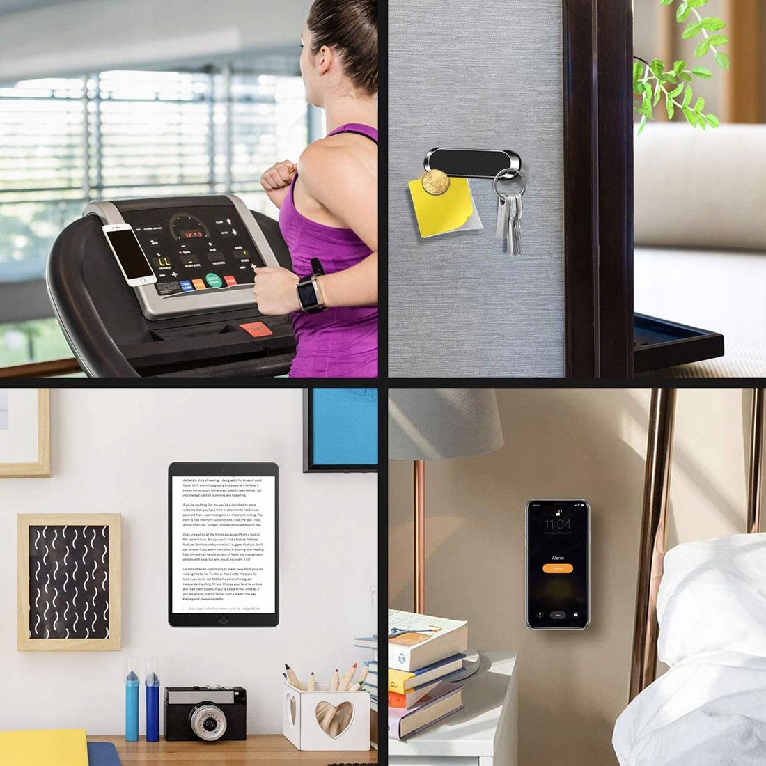 Magnetyczny Uchwyt Samochodowy 360° Do Telefonu iPhone Smartfon Android — miniatura 5