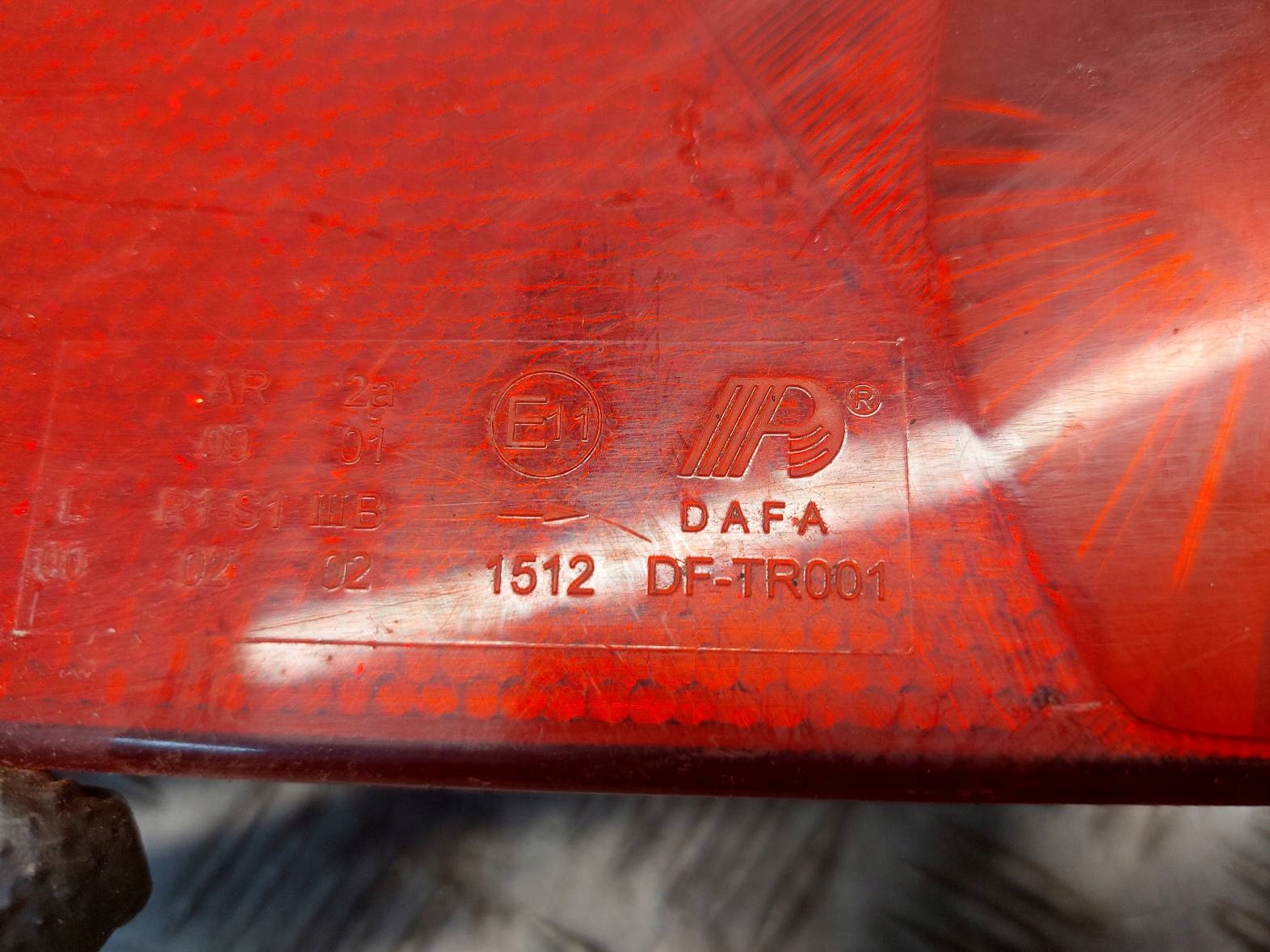 light left rear part + right rear part PAKA OPEL MOVANO A DF-TR001