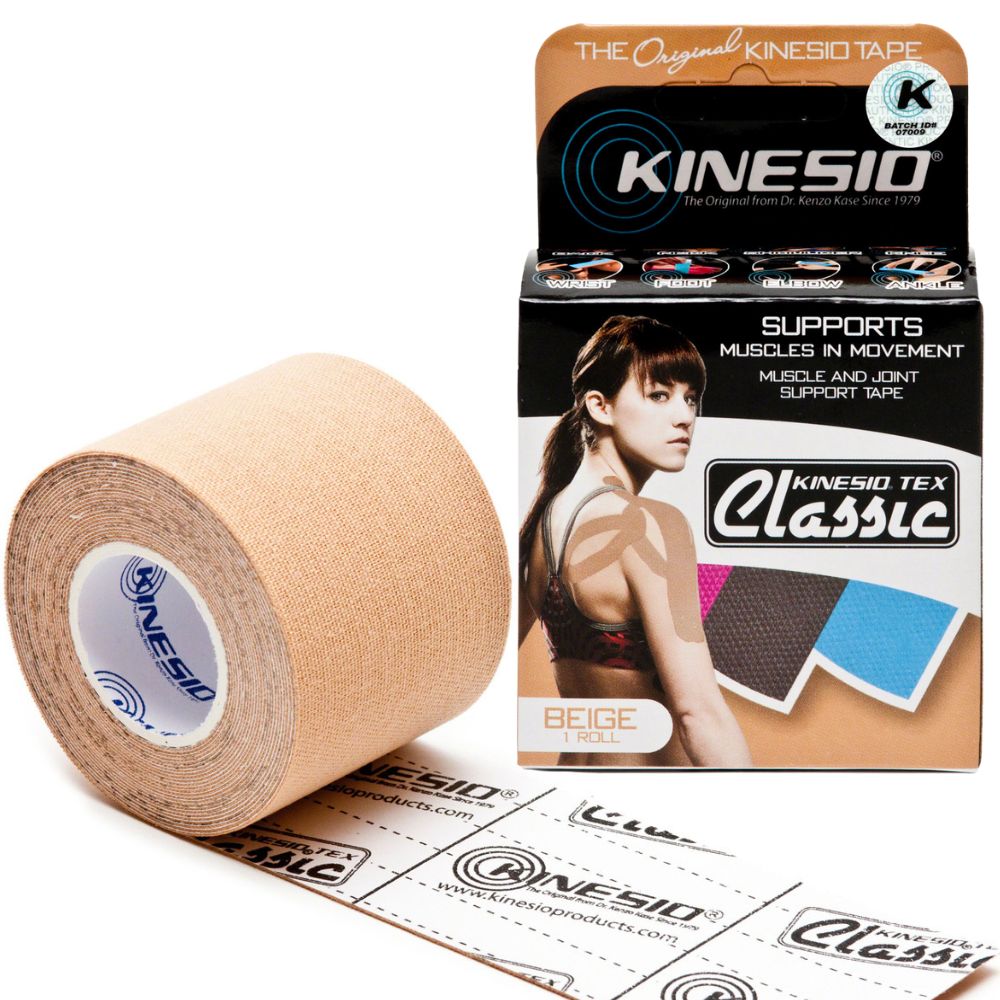 

Taśma Kinesio Tex Classic 5cmx4m Kinesiot Beżowy