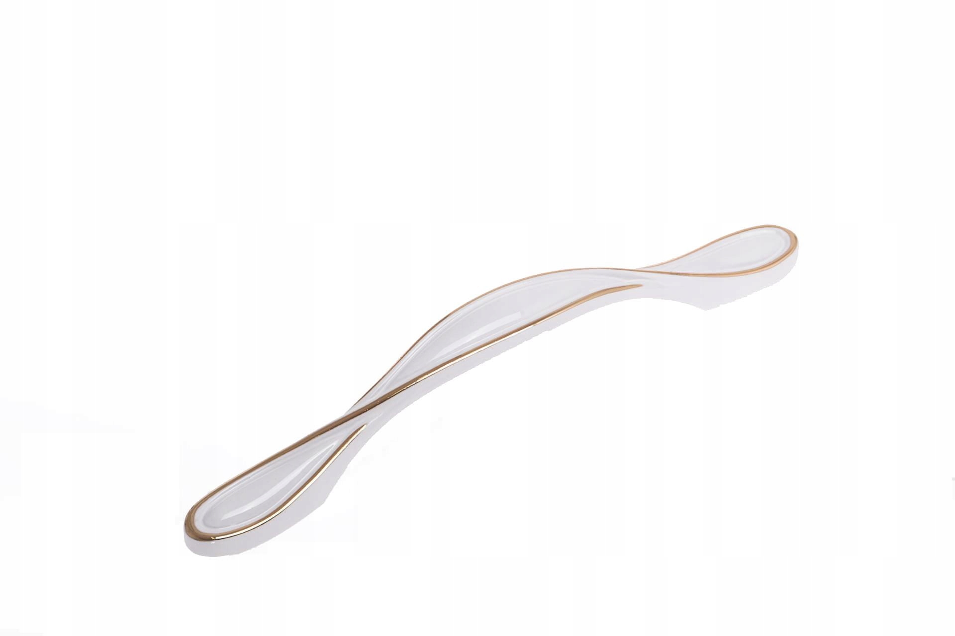 UCHWYT MEBLOWY ROYAL PIANO GTV BIAŁY/ZŁOTY 128