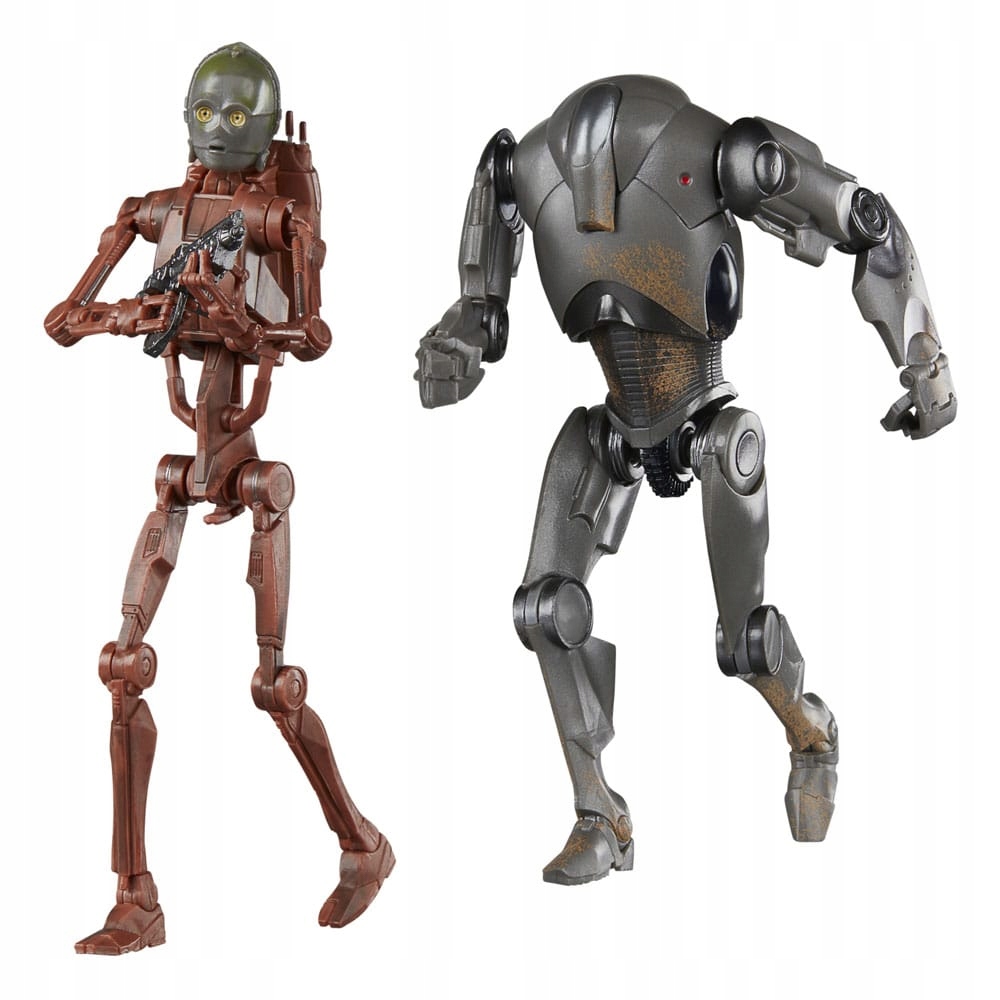 Star Wars Episode II Black Series Akční figurka 2-balení C-3PO (Tělo B1 Battl