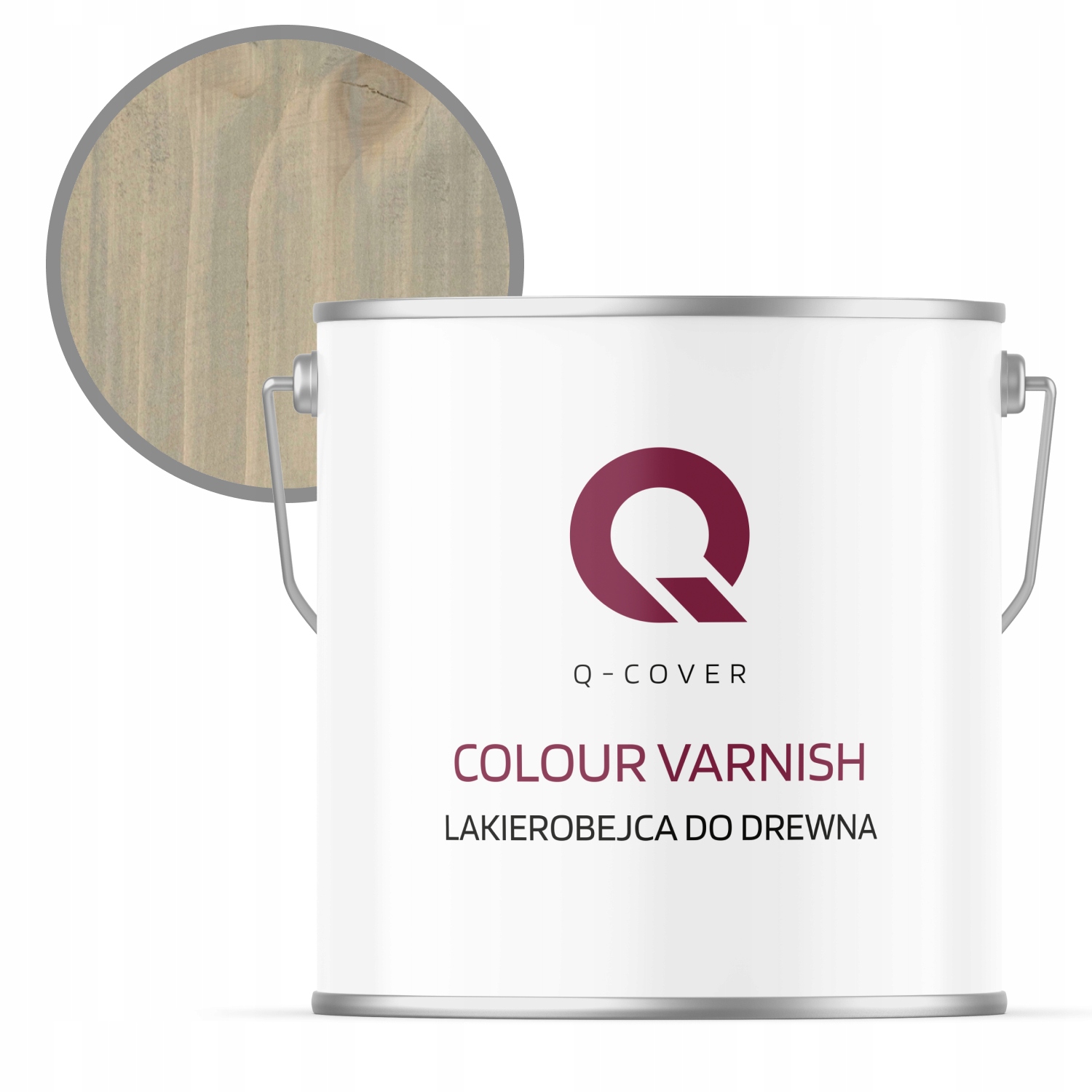 Lakovač Na Dřevo Rychleschnoucí 5 L Šedý Světlý Satén Výkonný 3V1 Uv