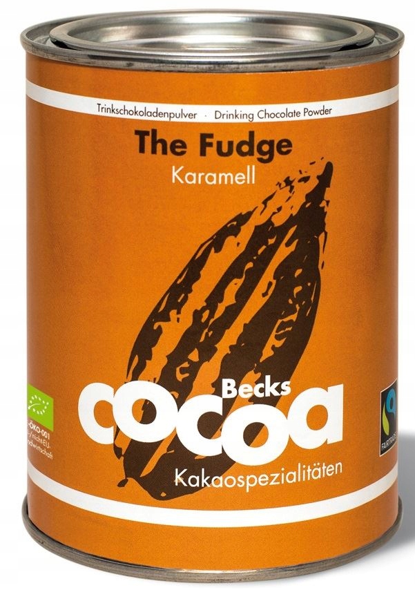 Levně Čokoláda Na Pití Mléčná Karamel Bezlepková Bio 275 g Becks Cocoa