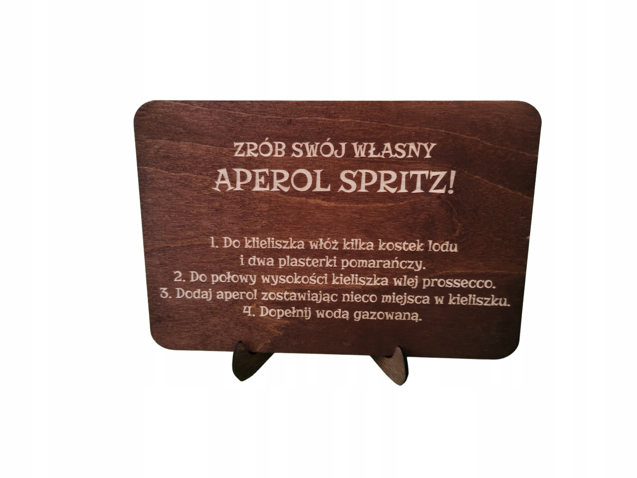 

Instrukcja Aperol Spitz na stół weselny