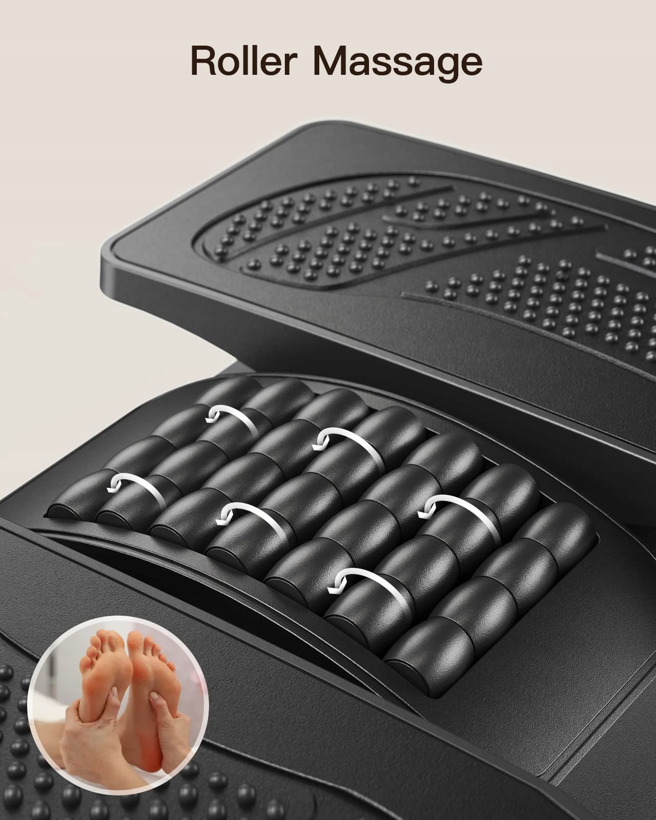 Huanuo Ergonomiczny Podnóżek Masażer Do Biura 2w1 — miniatura 3