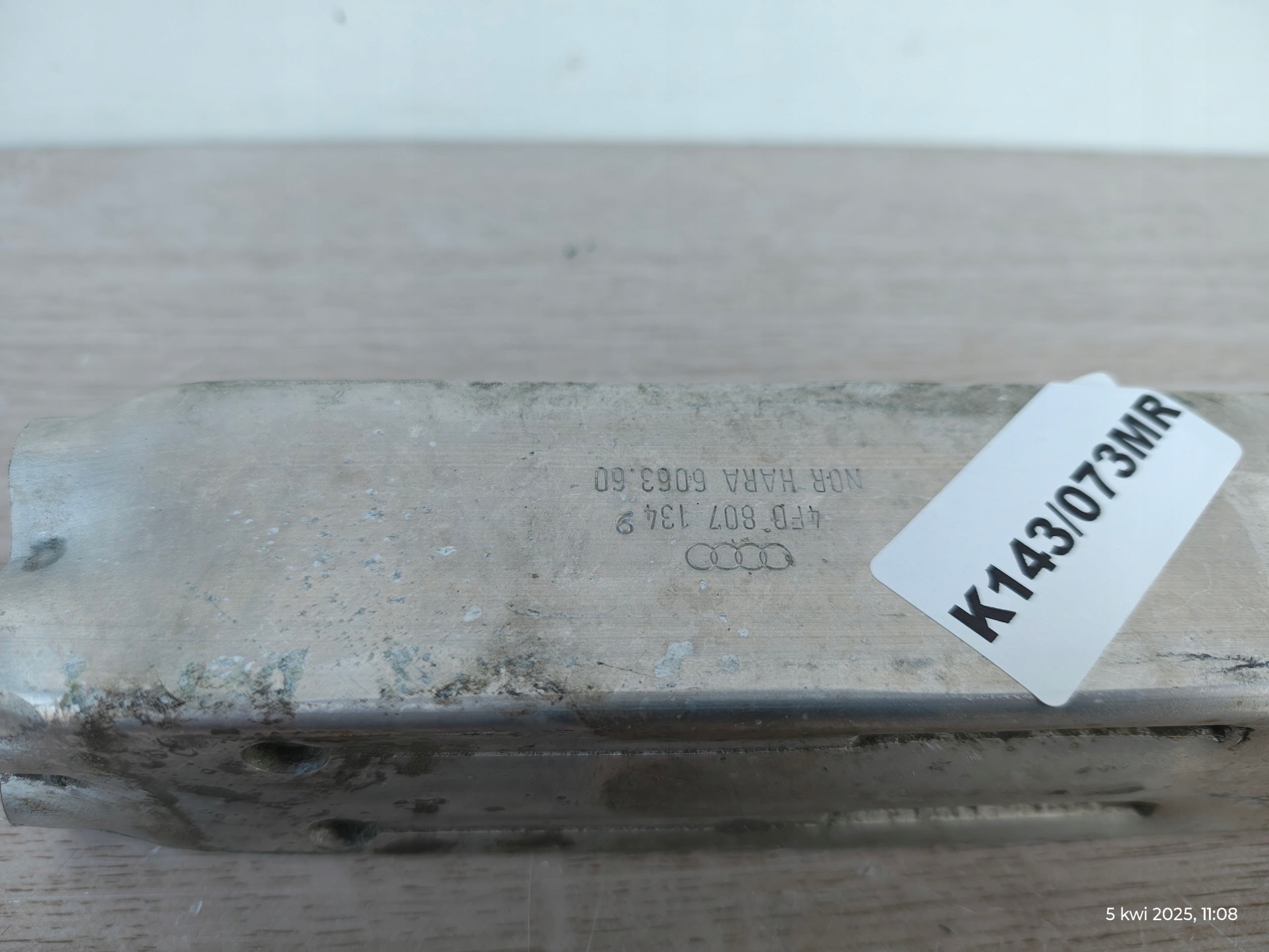 AUDI A6 C6 4F right beam tip front tip 4F0807134 K143/073MR