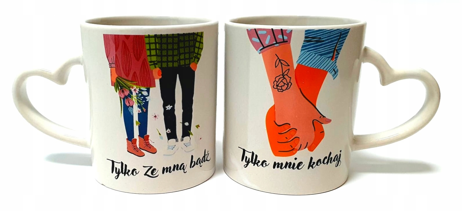 KUBKI DLA ZAKOCHANYCH WALENTYNKI ŚWIĘTA PREZENT W1 Marka inna