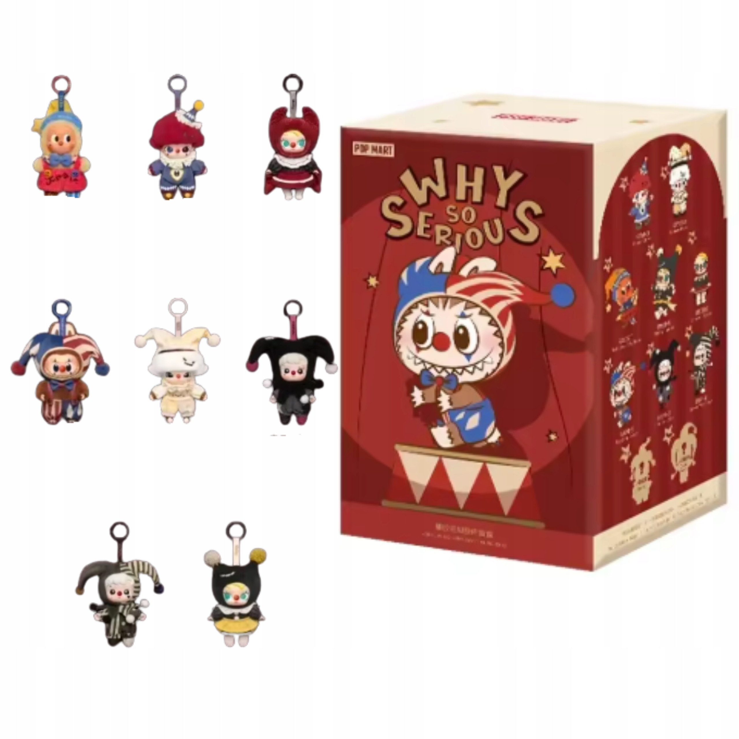 Labubu Oryginalne 6 Sztuk - Zabawki POP MART dla dzieci