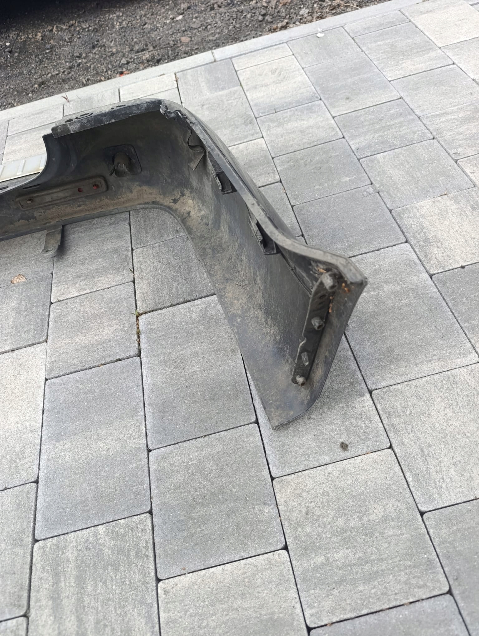 VW T5 T5 LIFT bumper rear rear part below PDC black
