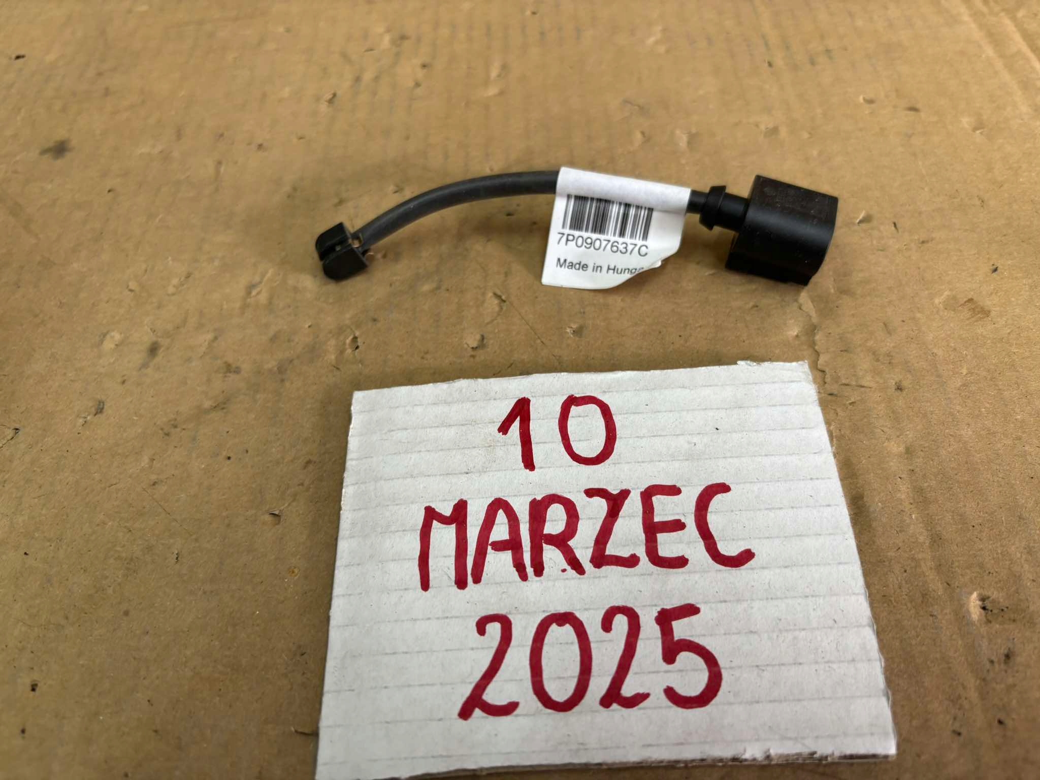 Sensor ZUZYCIA KLOCKOW VW TOUAREG 7P 7P0907637C
